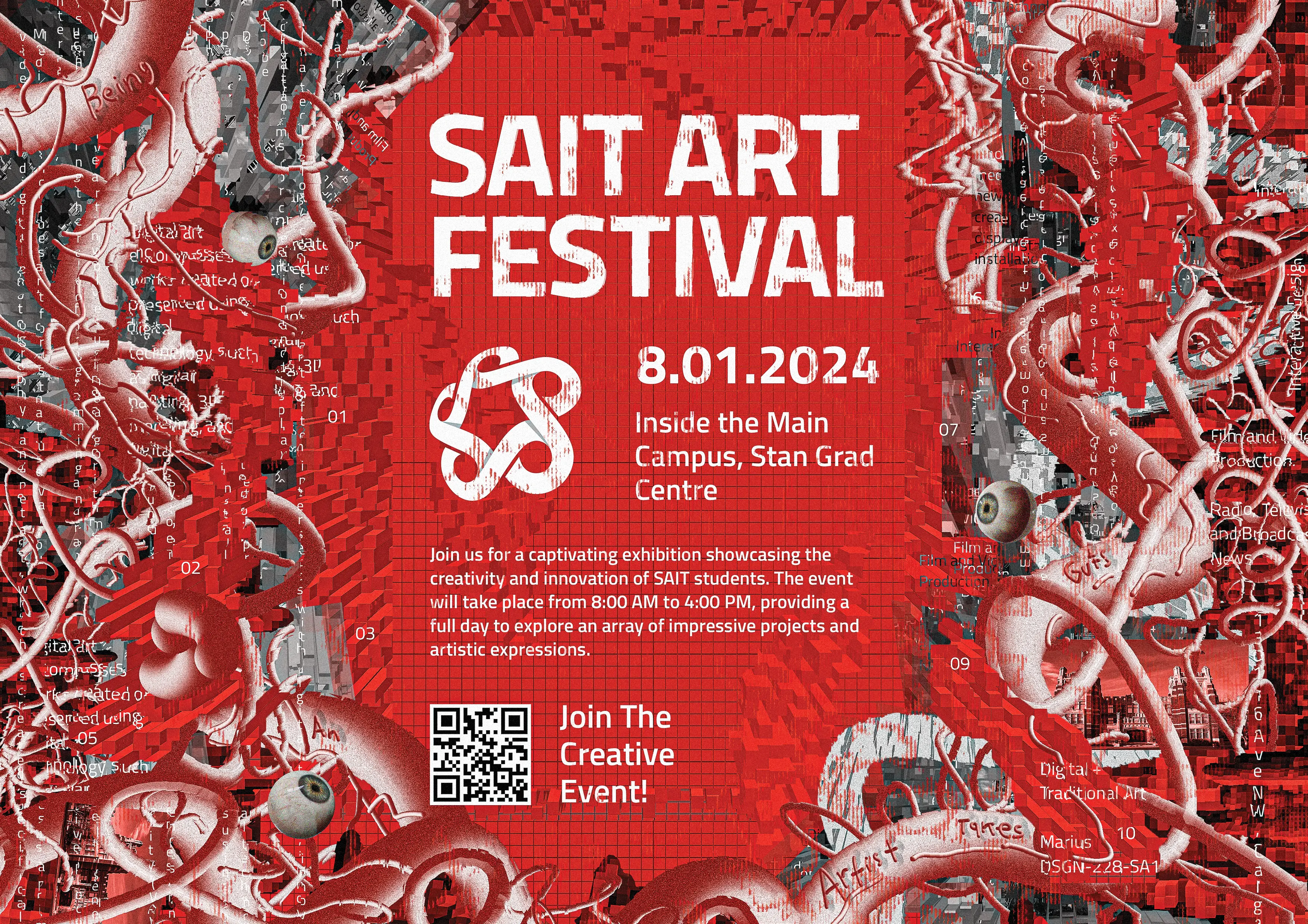 SAIT Art festival Advertisement 2